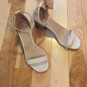 Open Toe Block Heel Sandal